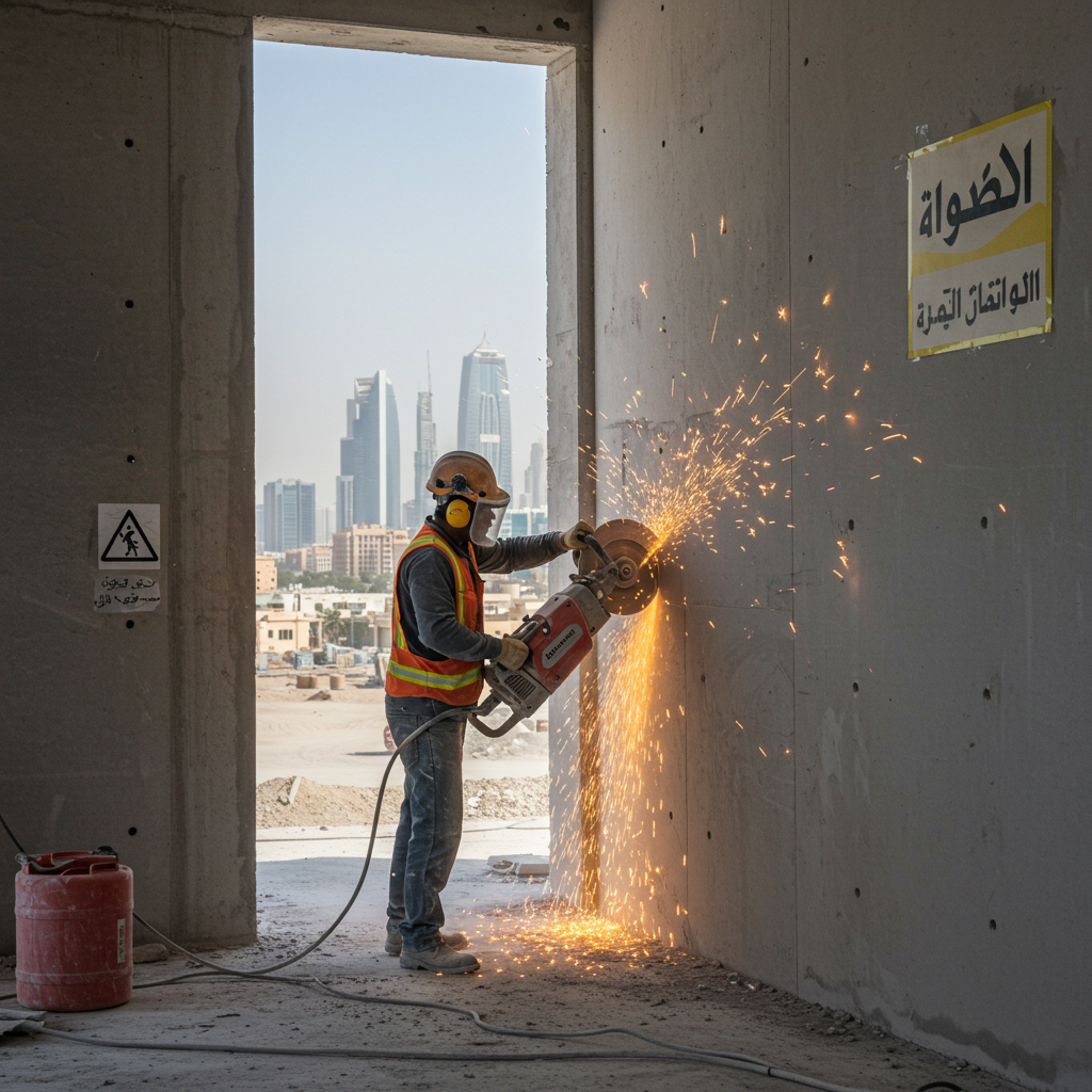 عمل فتحات كور للابواب فى الرياض
