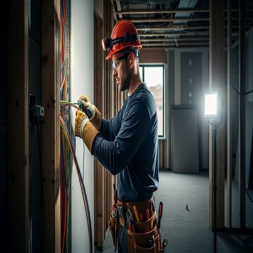 فني كهرباء تاسيس بالجبيل