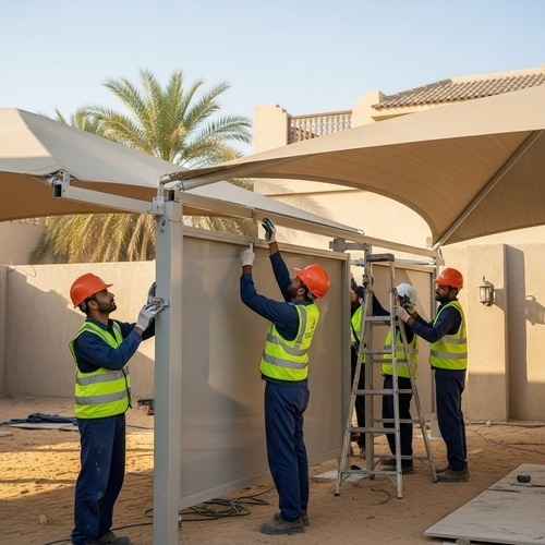 حداد مظلات الجبيل