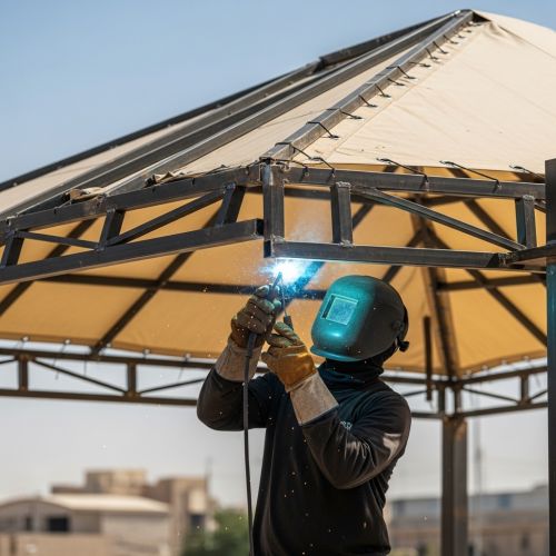 تركيب مظلات القطيف