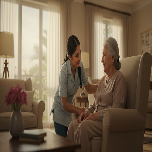 ممرضات للرعاية المنزلية الجبيل