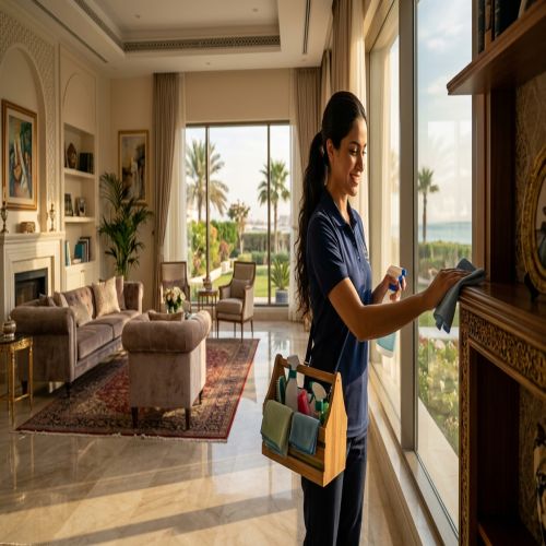 عاملات نظافة بالساعة الدمام